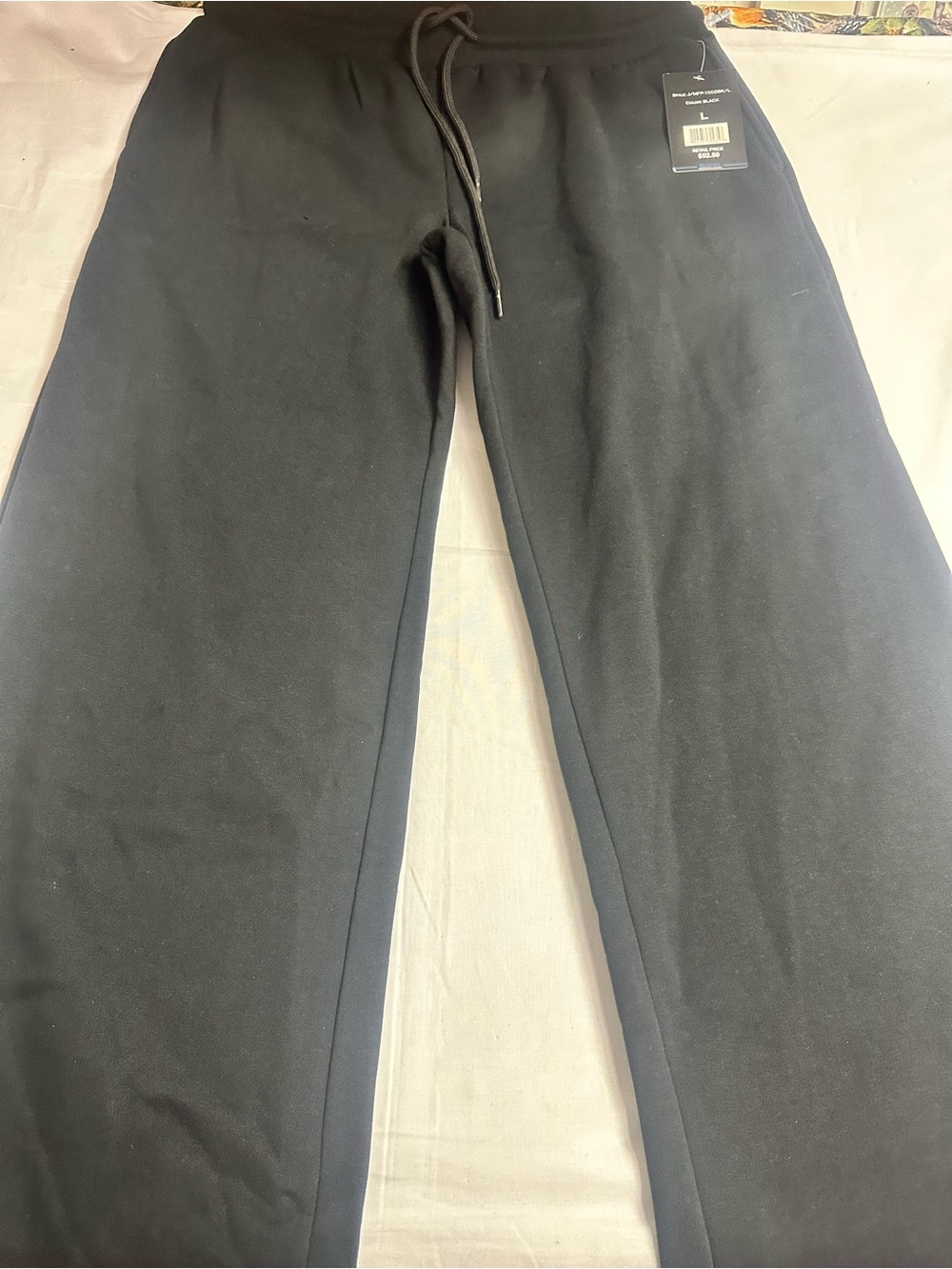 Men's Black Drawstring Sweatpants